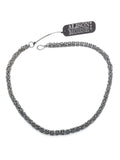 Byzantine Chainmaille Necklace in Oxidized Sterling Silver
