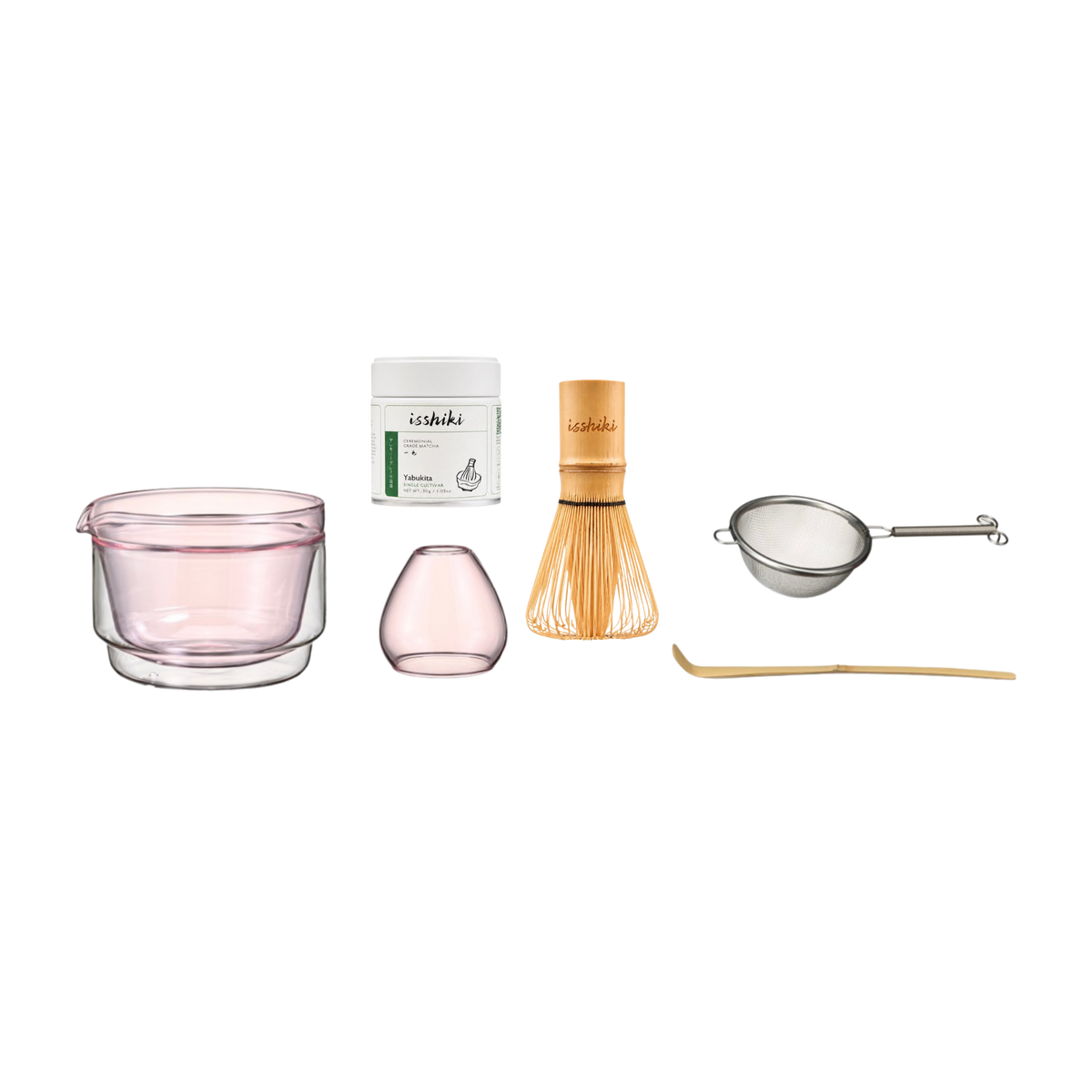 Isshiki x Hario Yabukita Tin Matcha Set