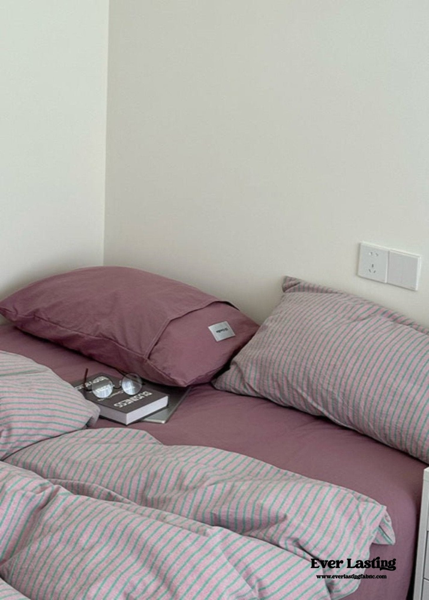 James Striped Bedding Set / Yellow