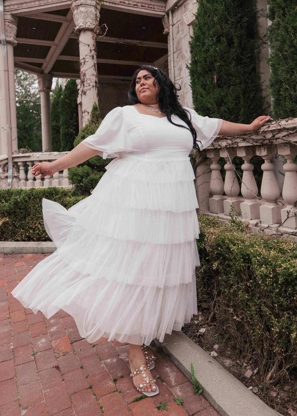 Allegro Dress White