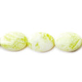 15x20mm Key Lime Jade Beads Plain Oval 20pcs/strand