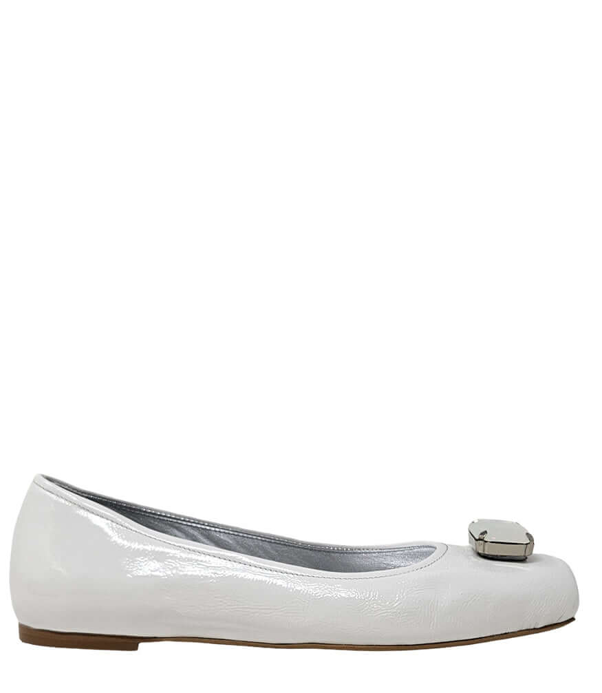 Marion White Jeweled Ballet