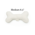 Plush Hemp Dog Toy Bone for Gentle Chewers | Boba & Vespa