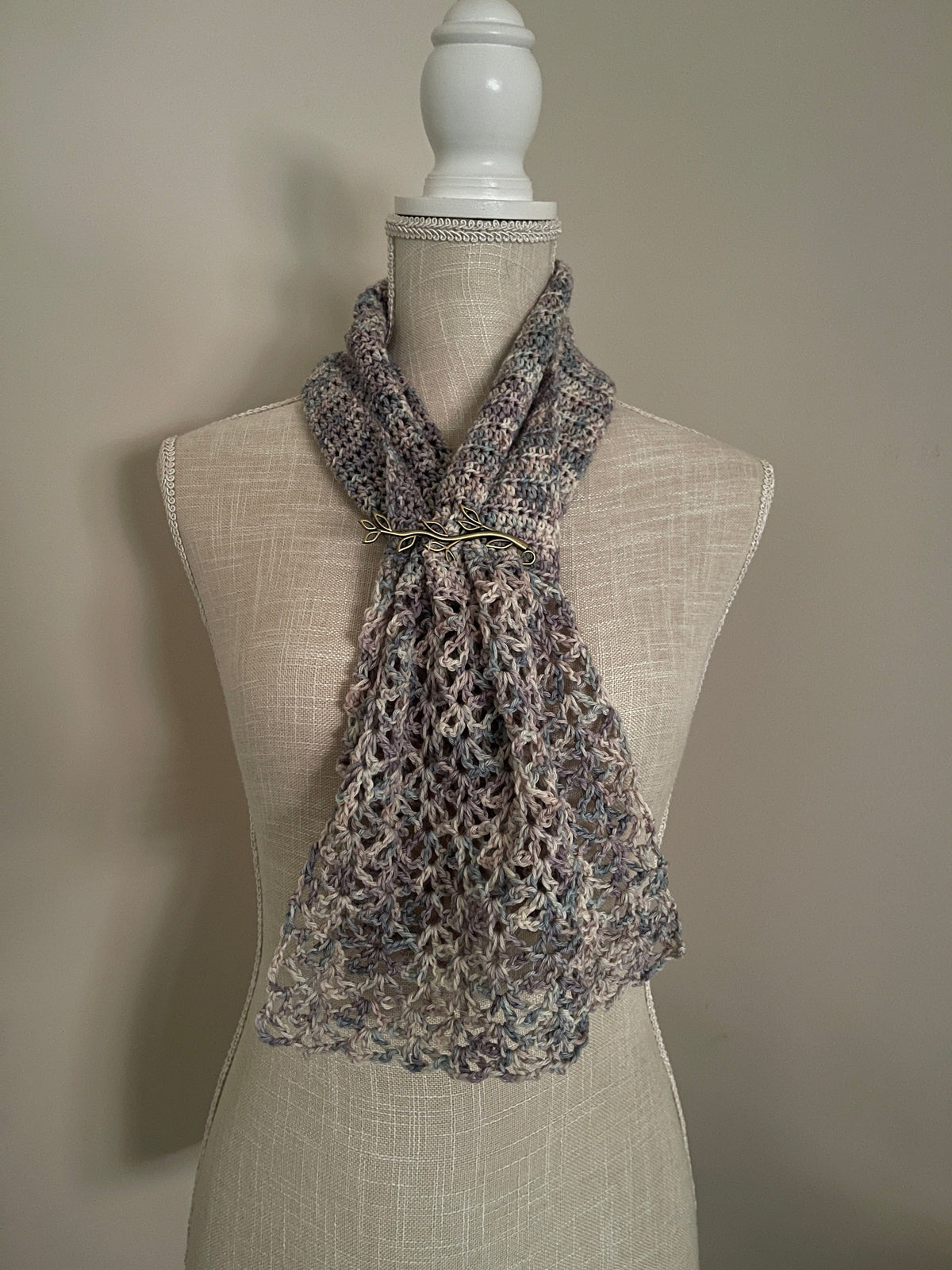 French Scarf Crochet Pattern