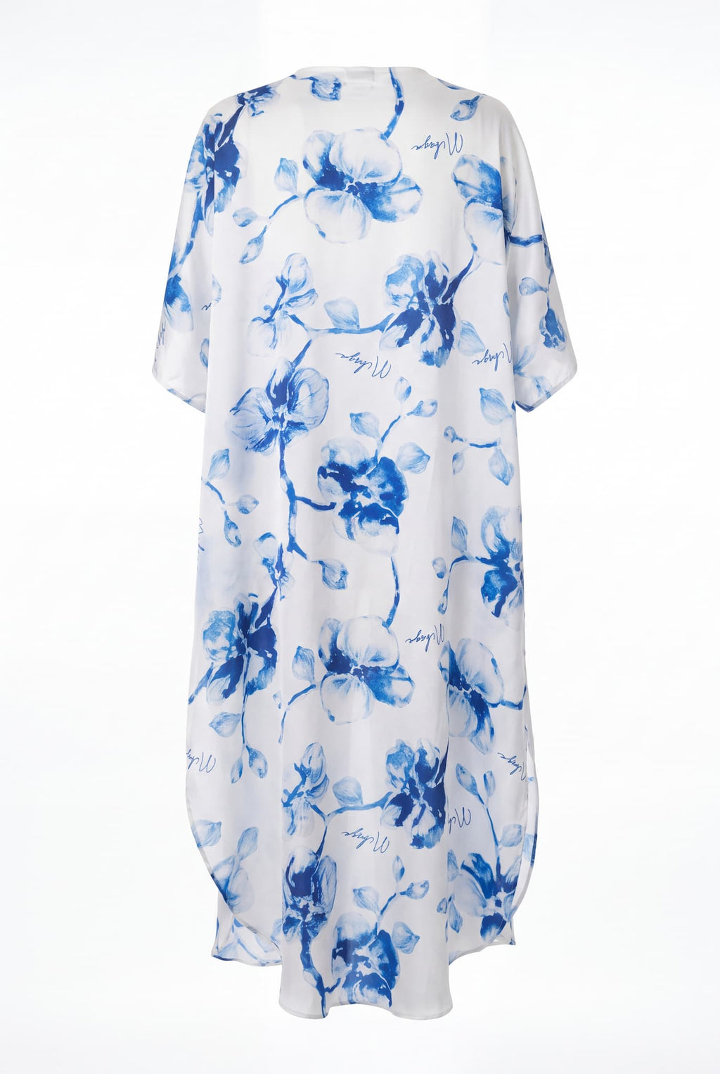 Miranda long cover up 100 % Silk