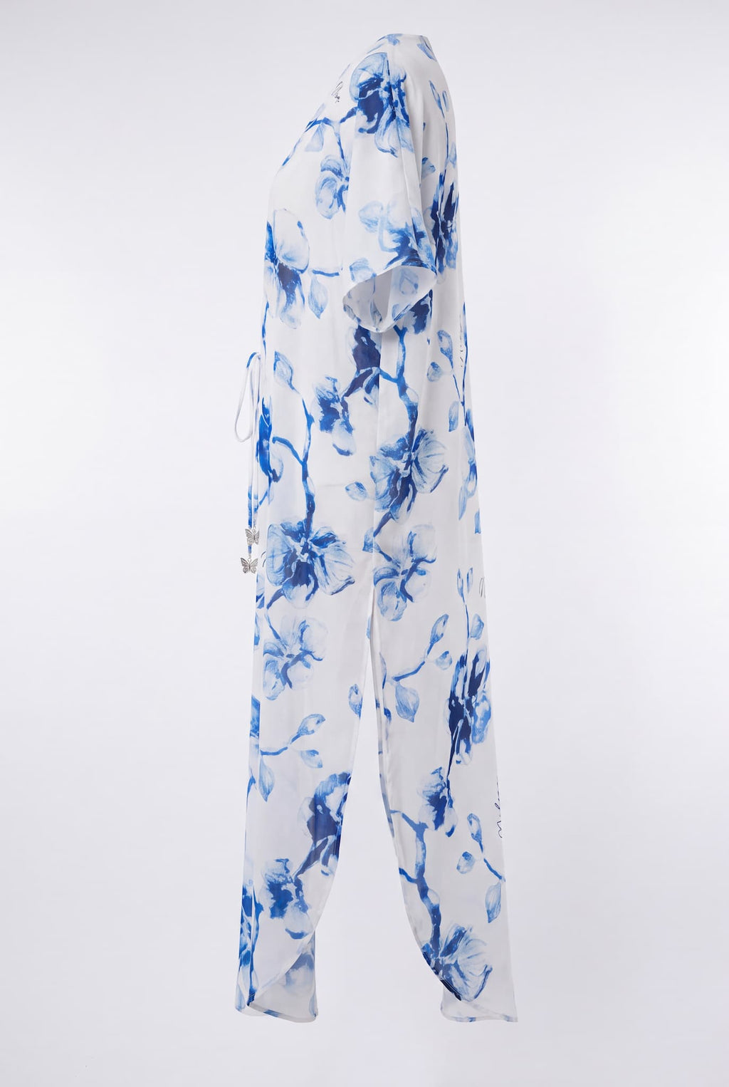 Miranda long cover up 100 % Silk