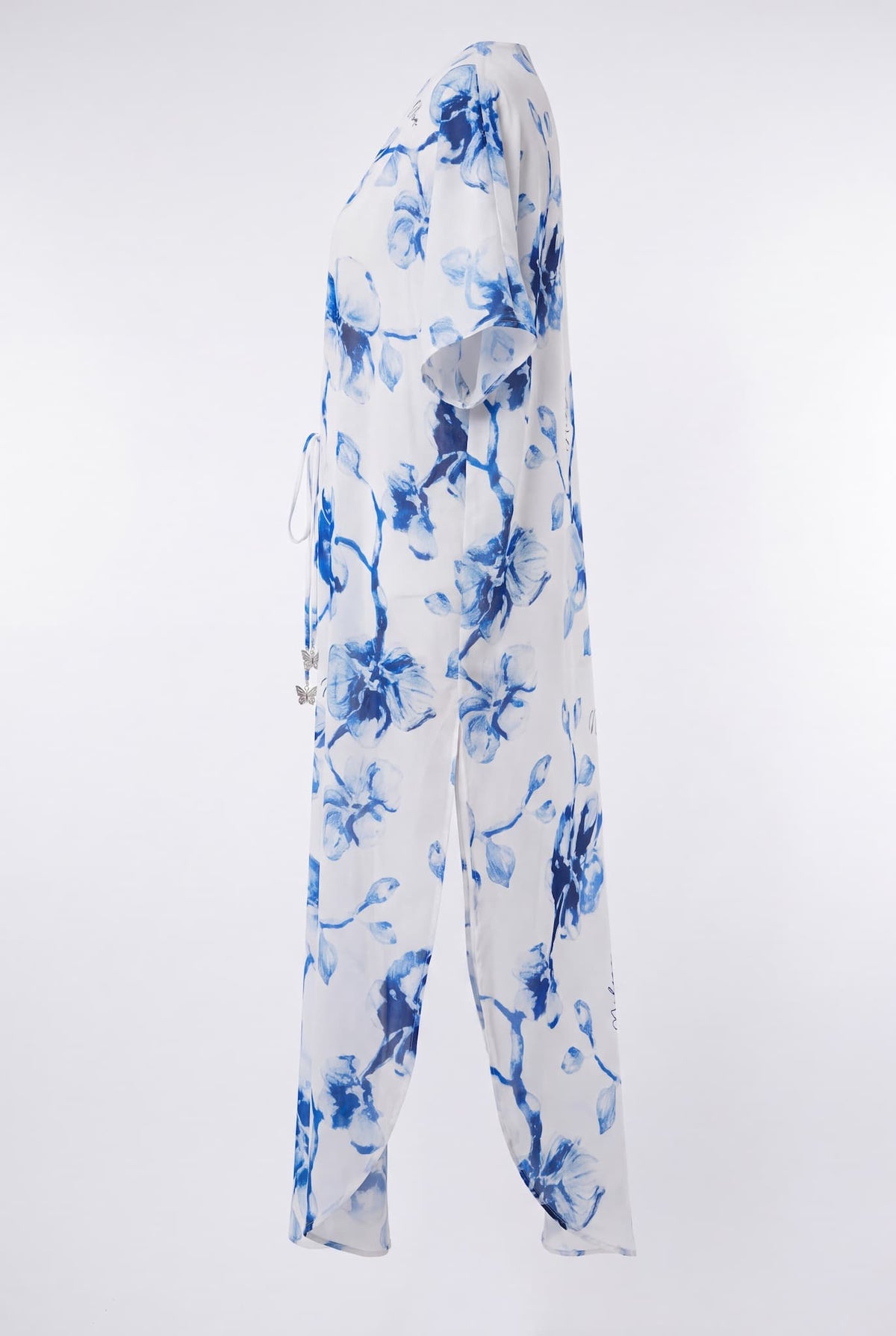 Miranda long cover up 100 % Silk