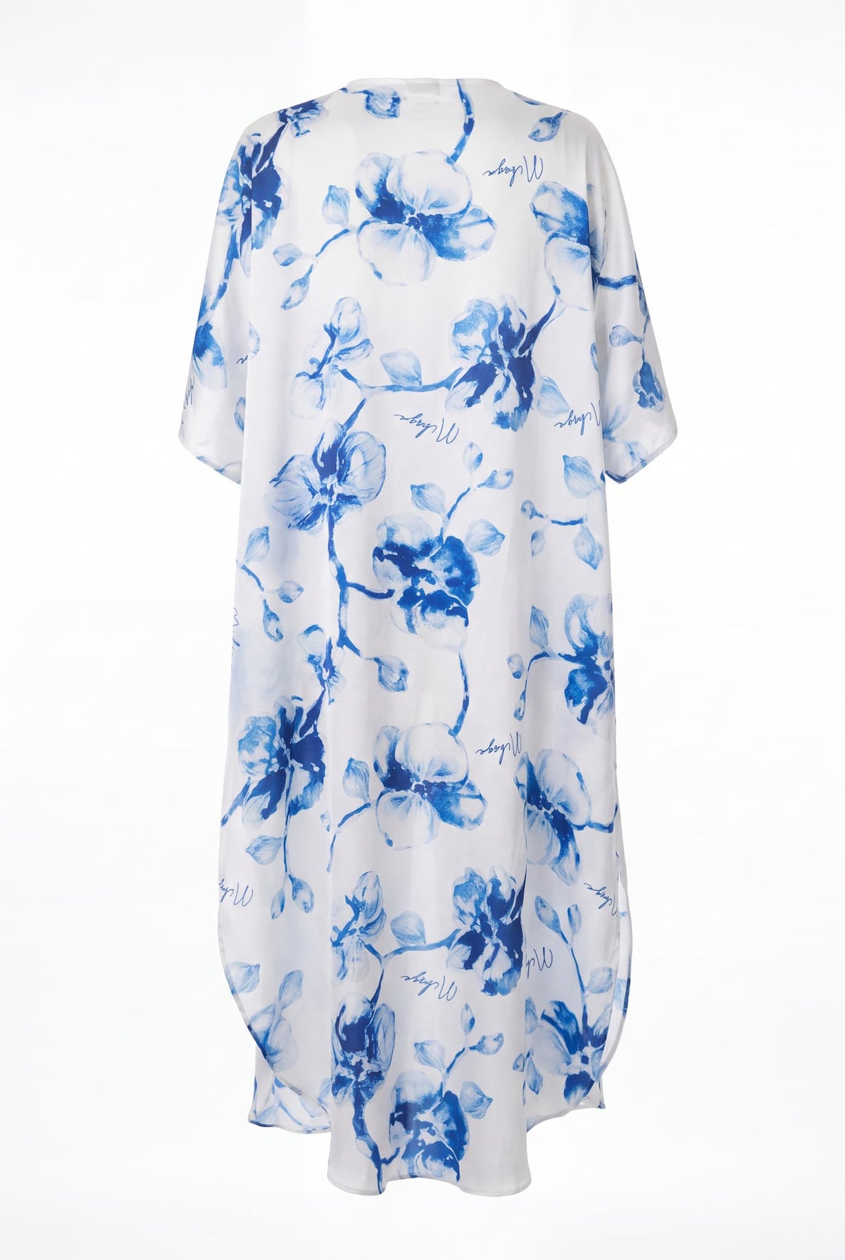 Miranda long cover up 100 % Silk
