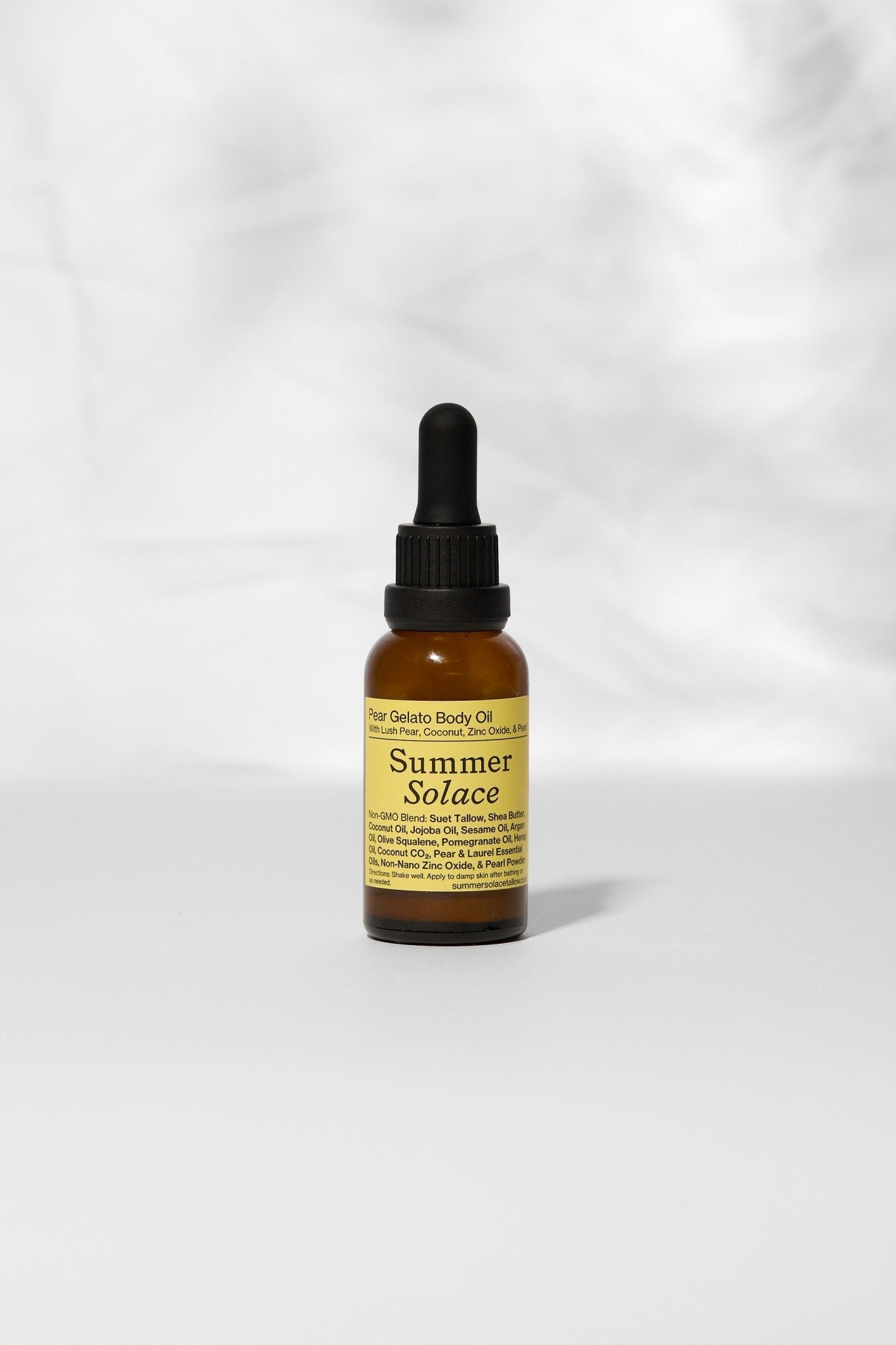 Pear Gelato Body Oil – Zinc and Pearl Extract (Limited Edition)