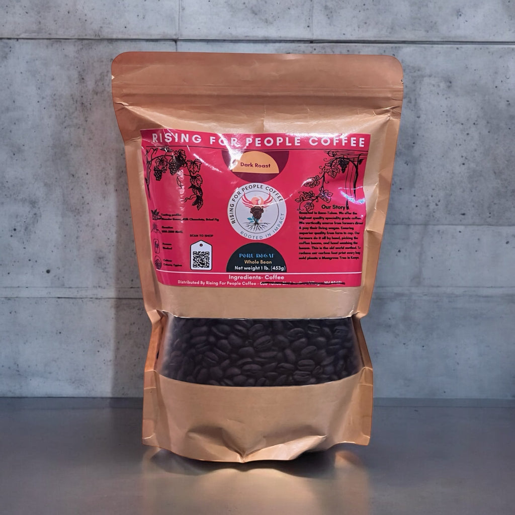 Peru Decaf — Decaf Medium-Dark Roast Whole Bean Coffee