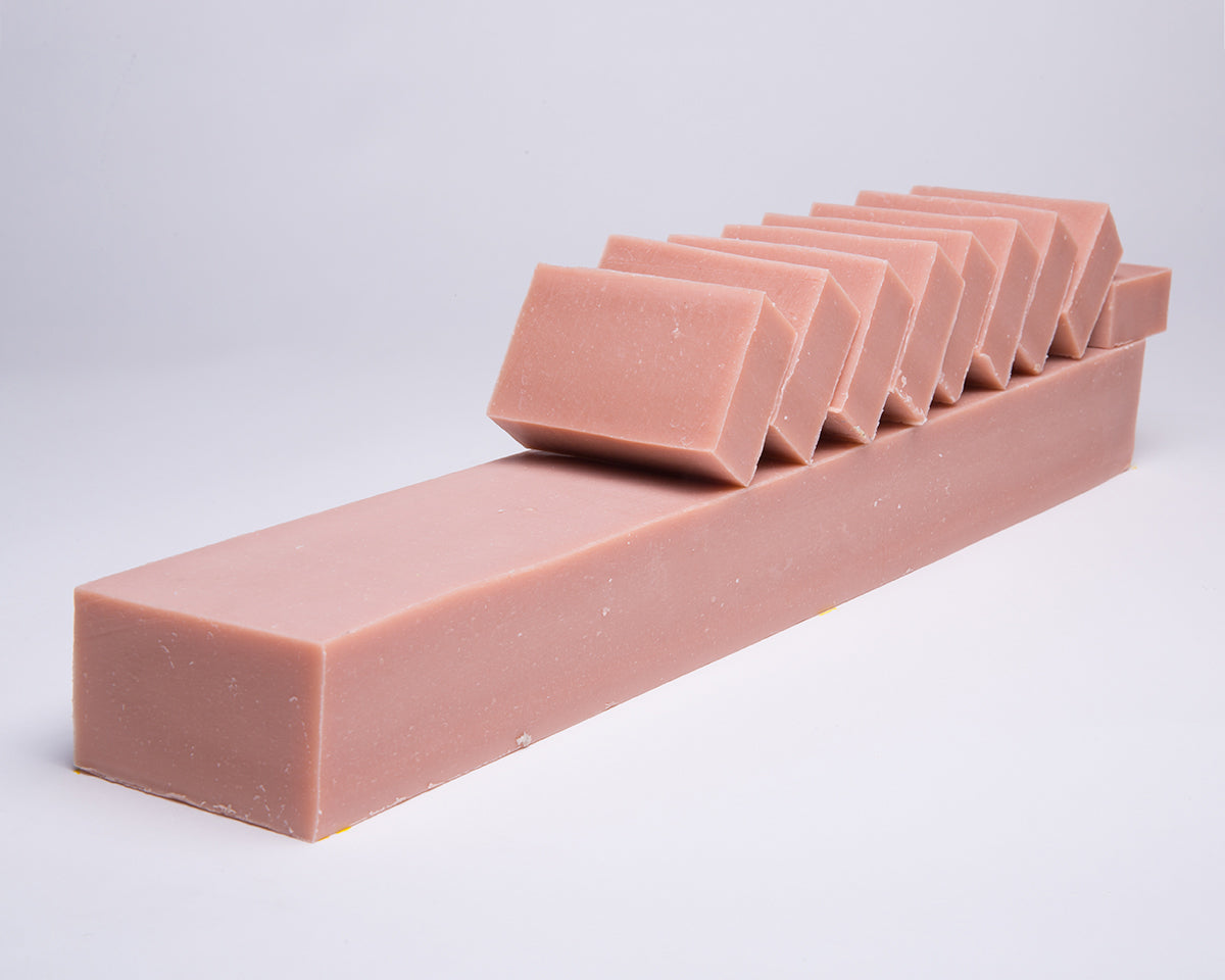 French Red Clay With Rose