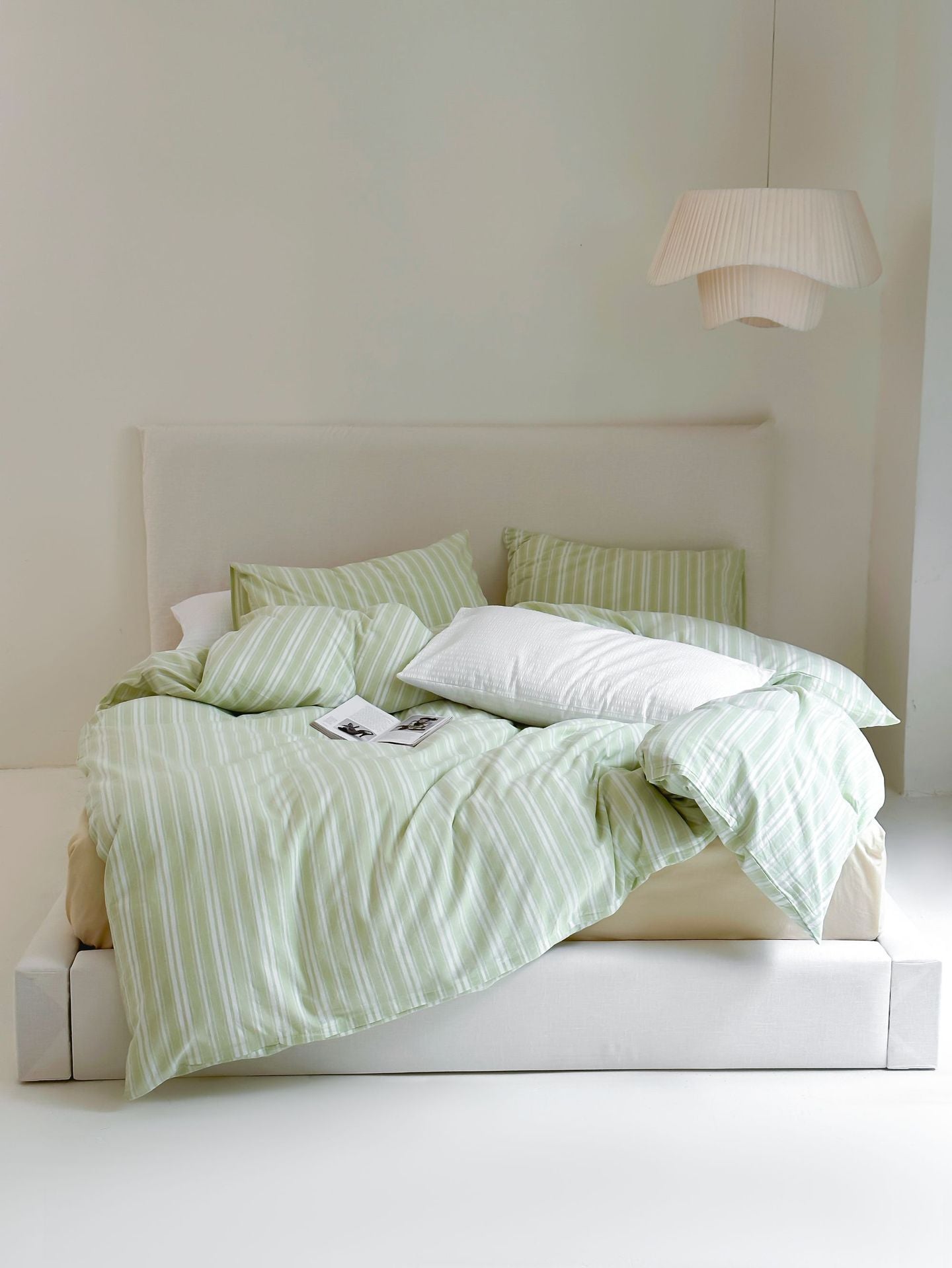 Refreshing Stripe Bedding Set / Yellow