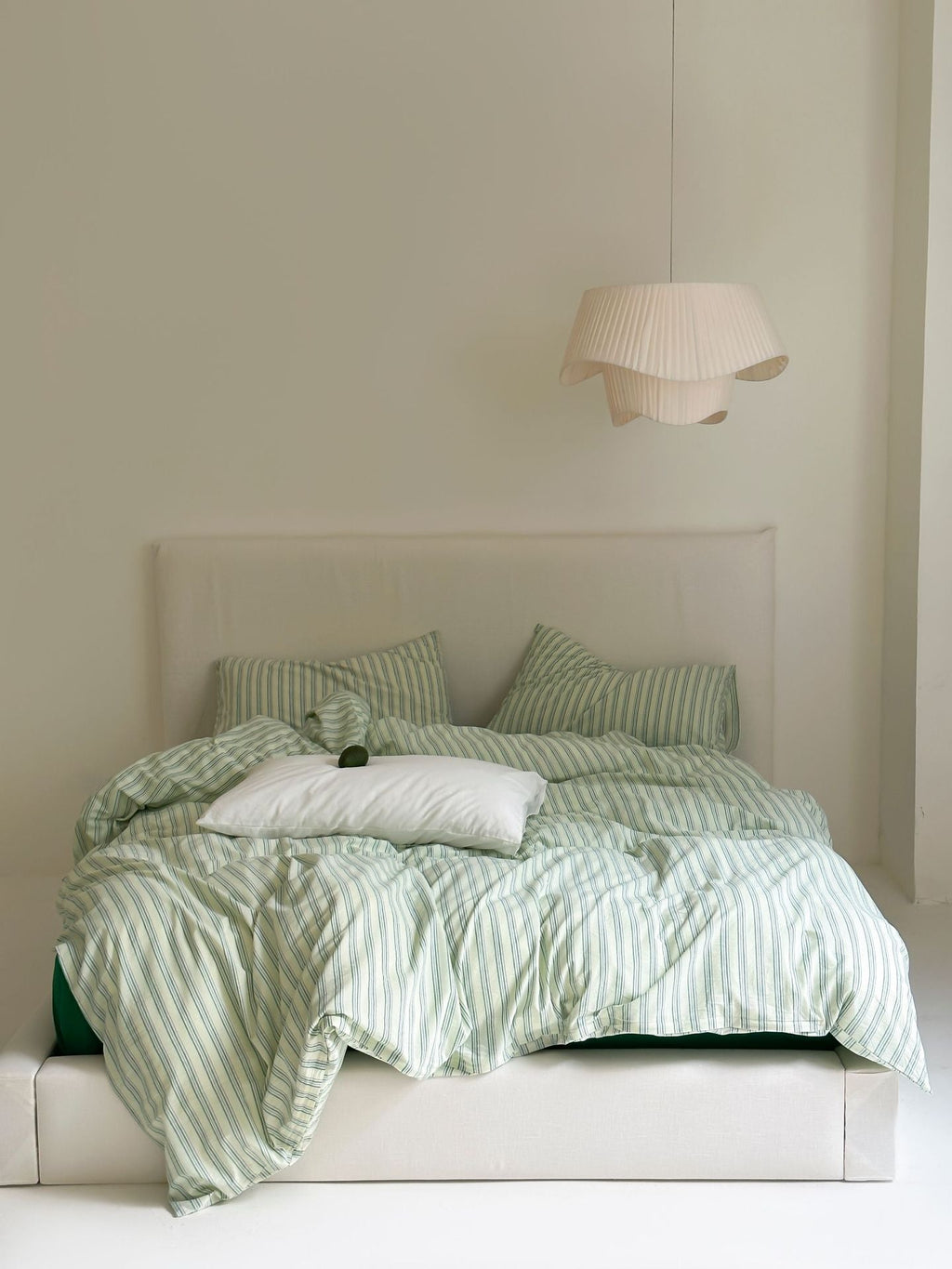 Refreshing Stripe Duvet Cover / Yellow