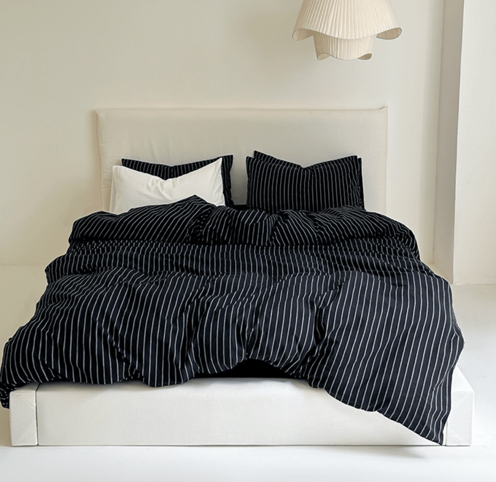 Refreshing Stripe Pillowcases / Mint Green