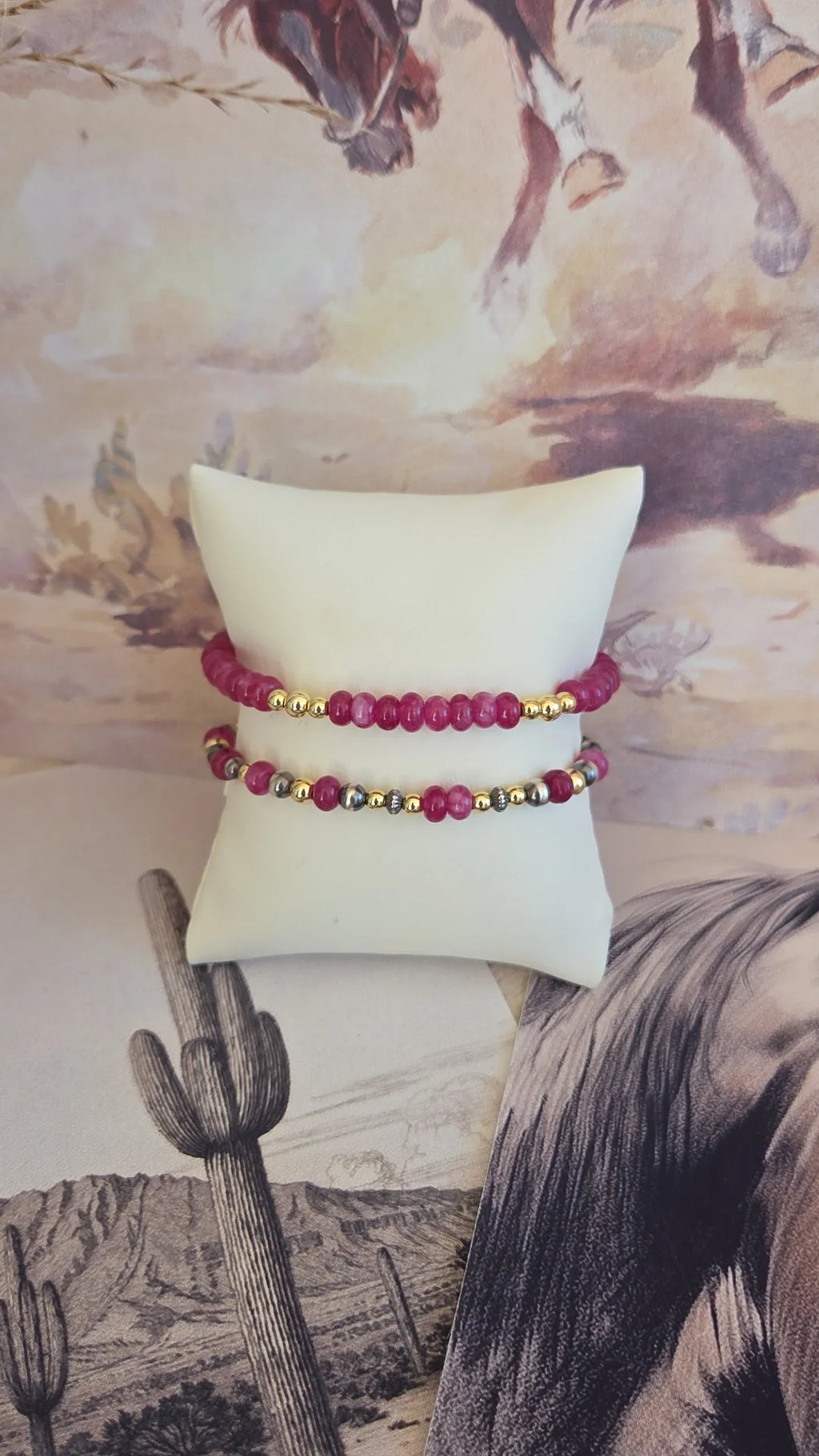 Mixed Metals & Gemstone Bracelets