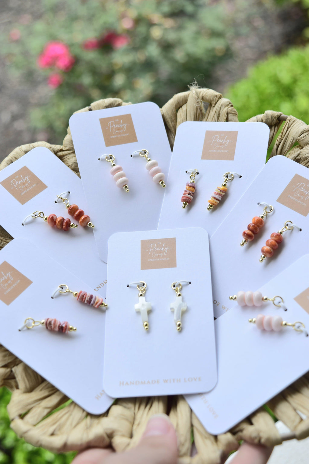 Sweet Arancia Earring Hoop Charms