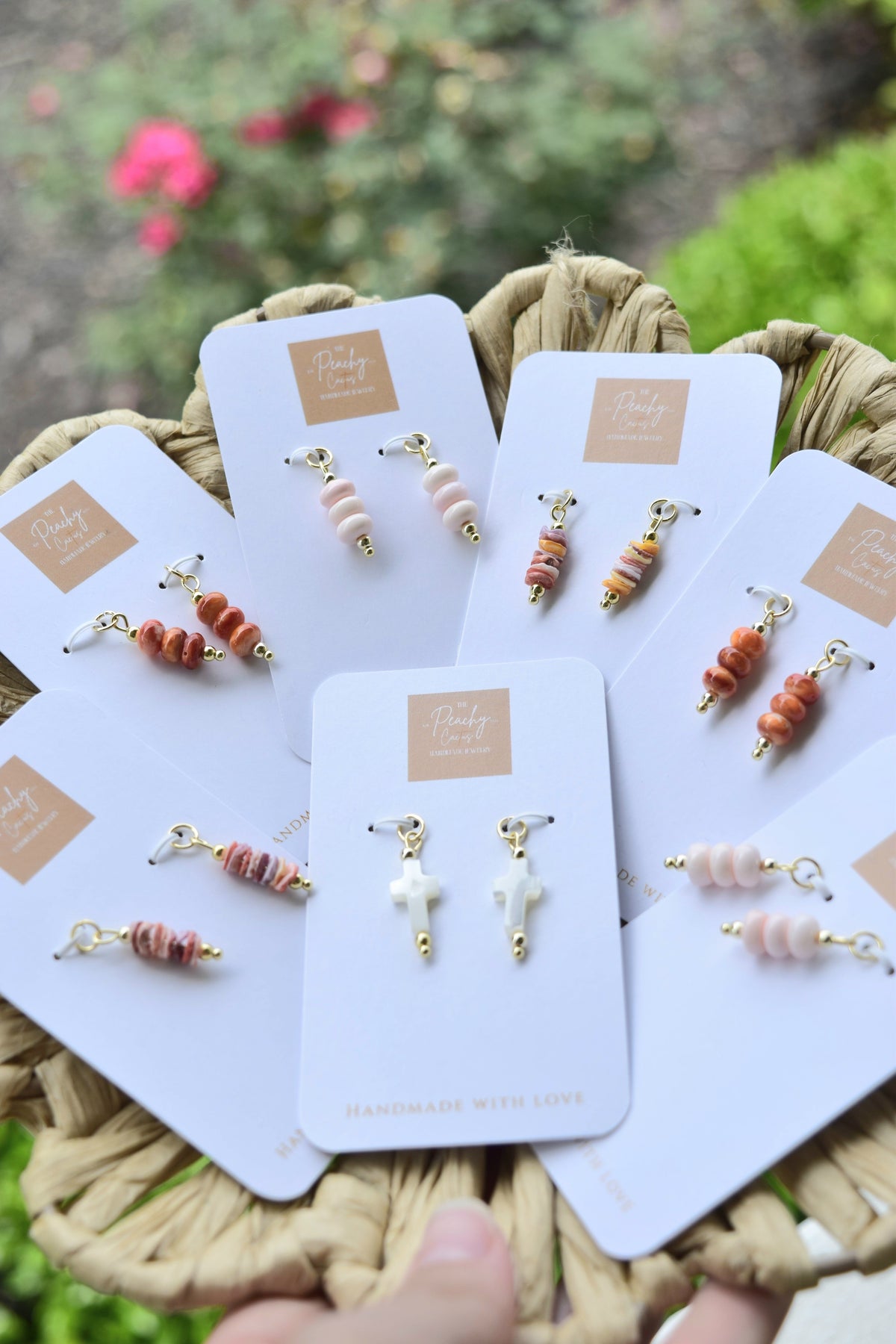 Sweet Arancia Earring Hoop Charms