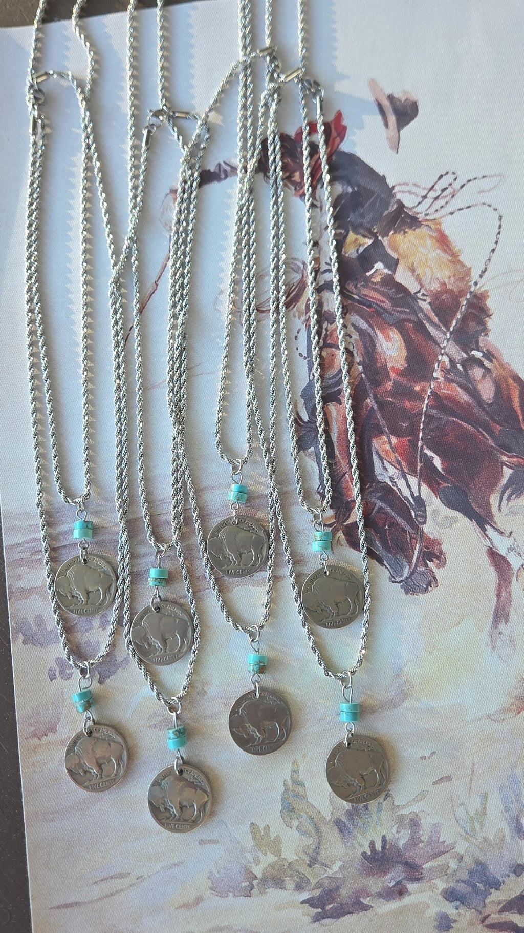 Where the Buffalo Roam Coin Necklaces - LAST CHANCE