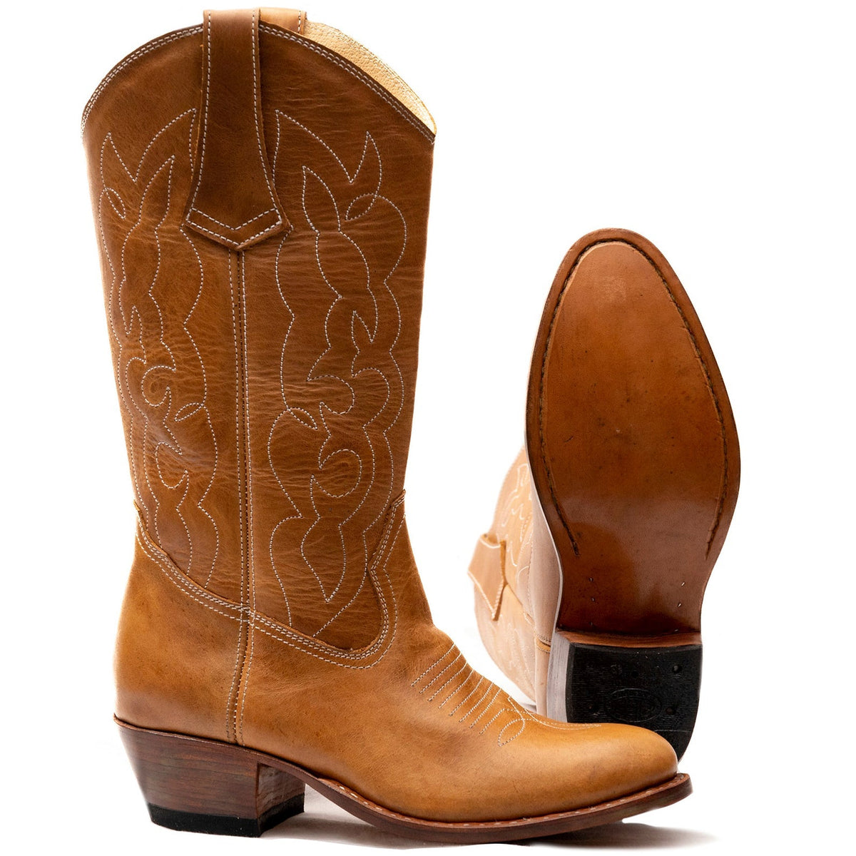 Custom Round Toe Cowgirl Boots