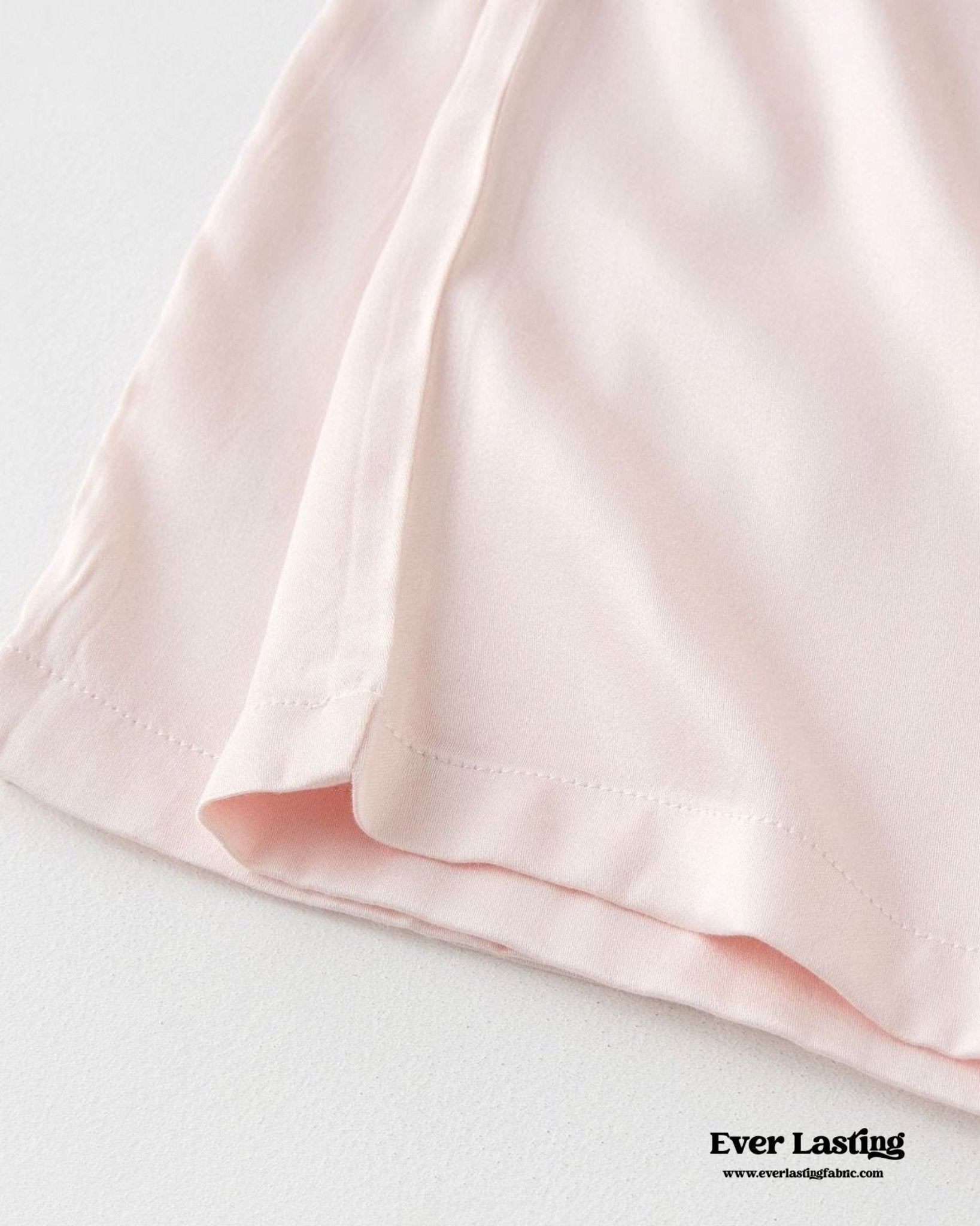 Silky Classic Morandi Silky Pajama Set / Pink