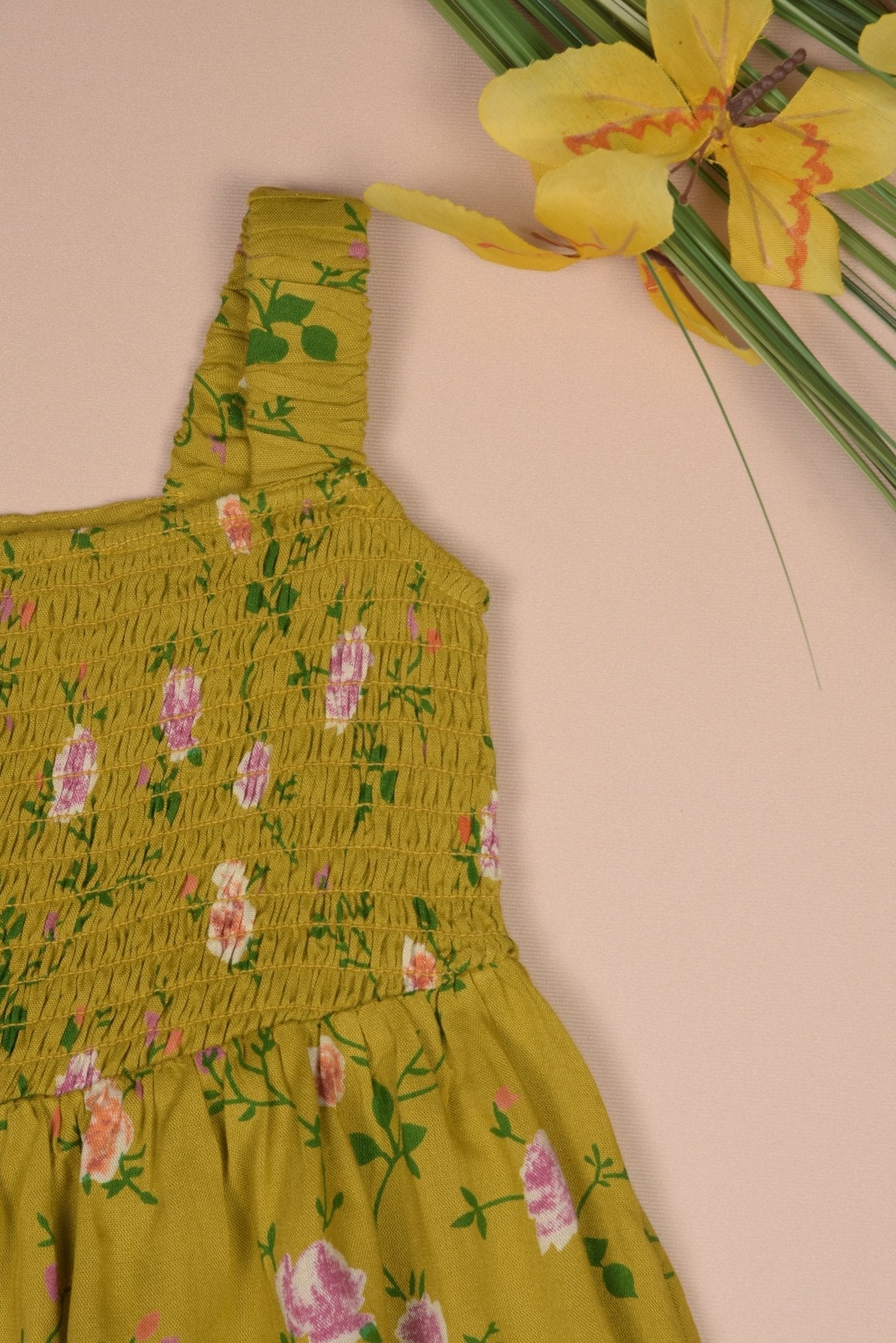 Smocking High & Low Dress