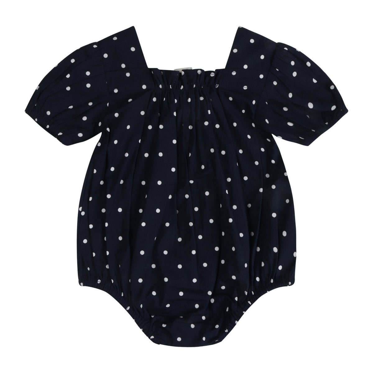 Starlit Nautical Breeze Polka Girl Romper