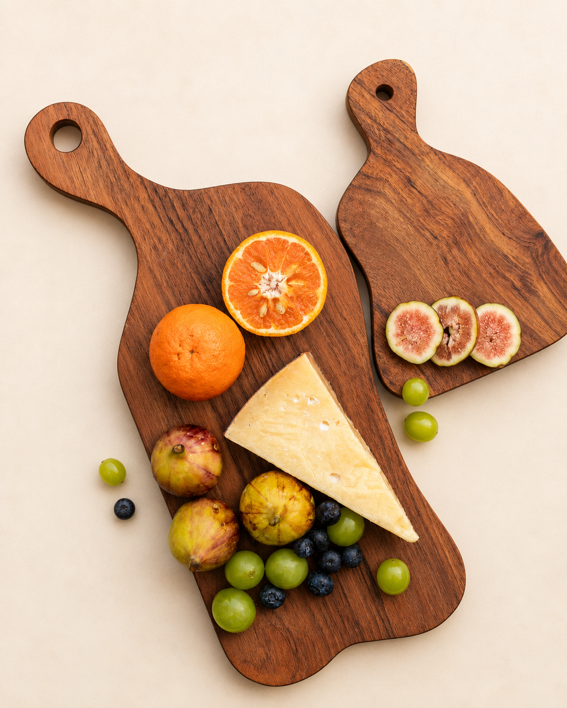 Teak Wavy Charcuterie Boards