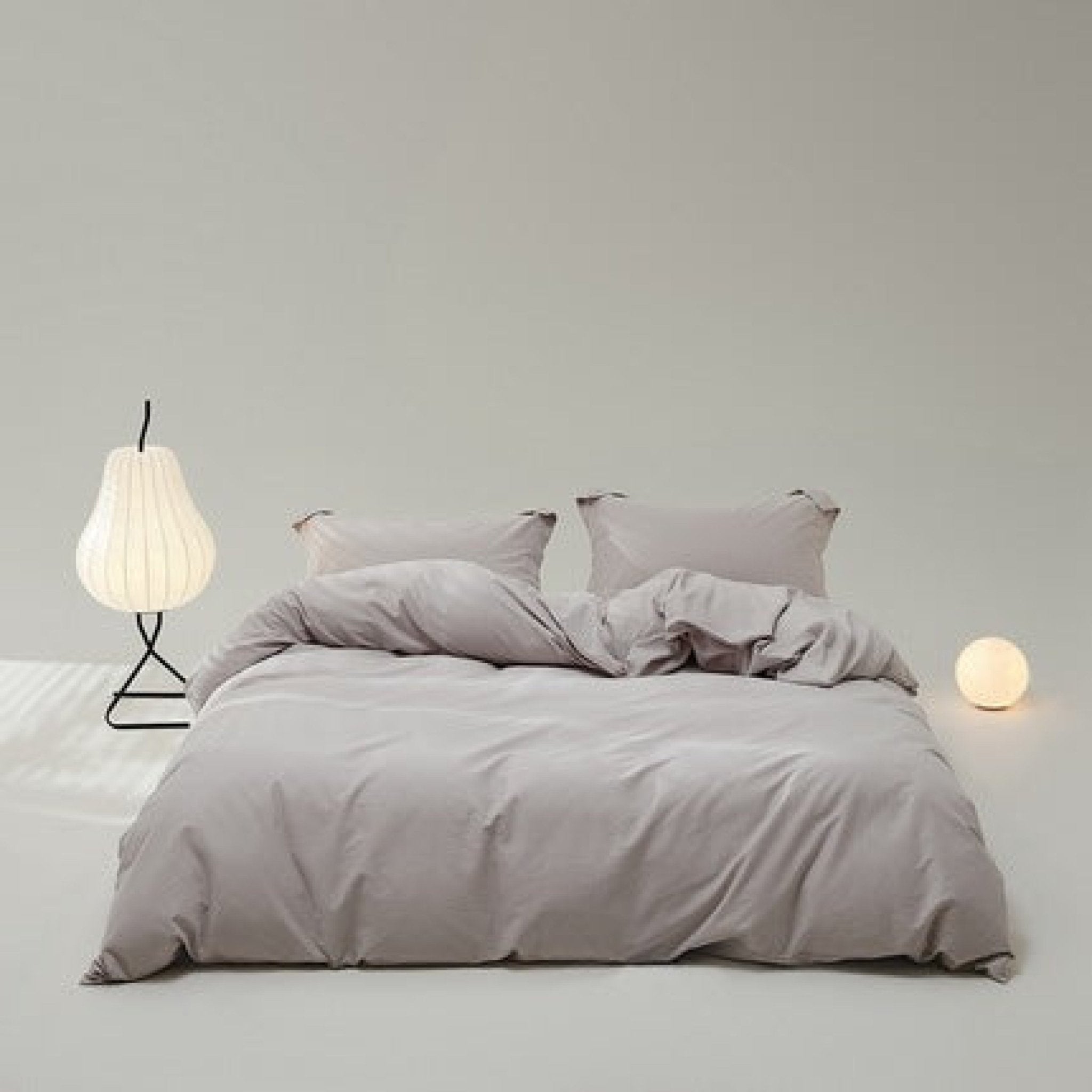 Velvære Luxe Solid Color Cotton Bedding Set (10 Colors)