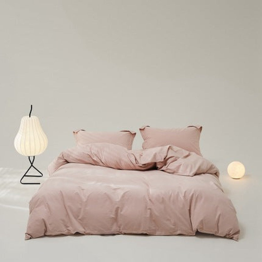 Velvære Luxe Solid Color Cotton Bedding Set / Teal