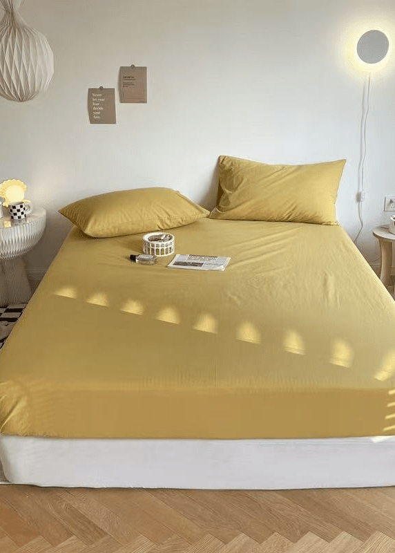 Washed Cotton Pillowcases (14 Colors)
