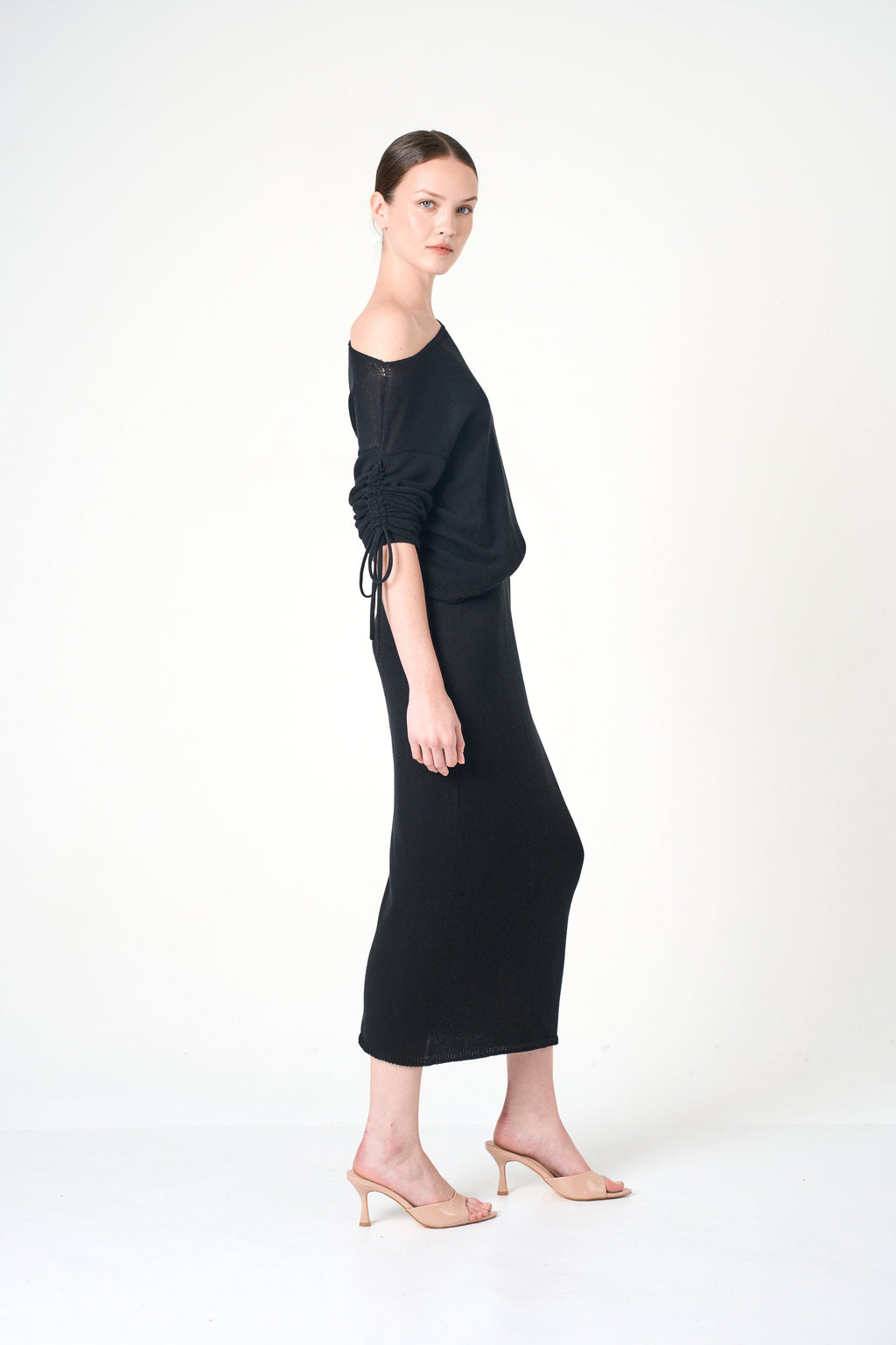 Long Sleeve Top in Black